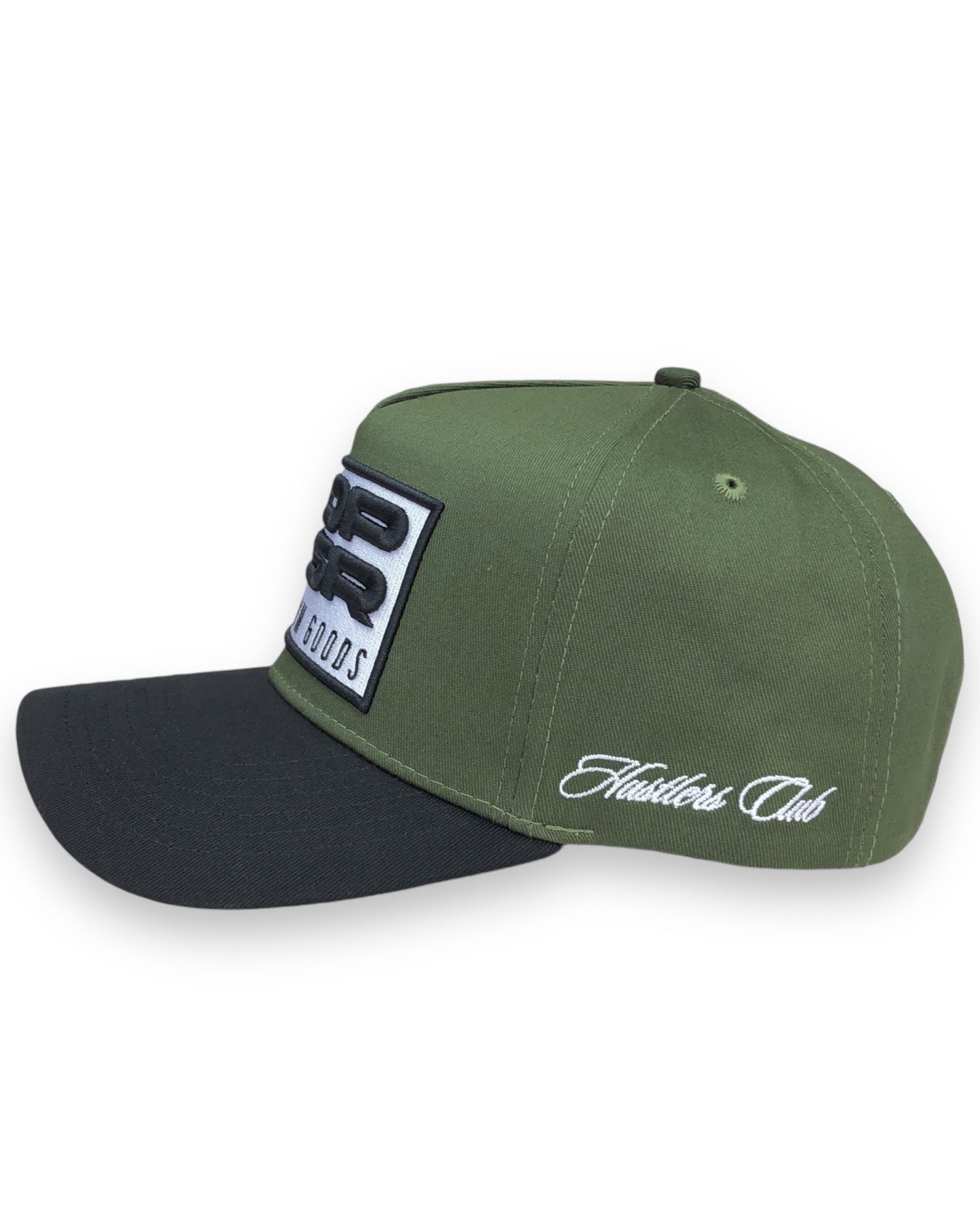 ARMY GREEN/BLACK HUSTLERS CLUB A-FRAME